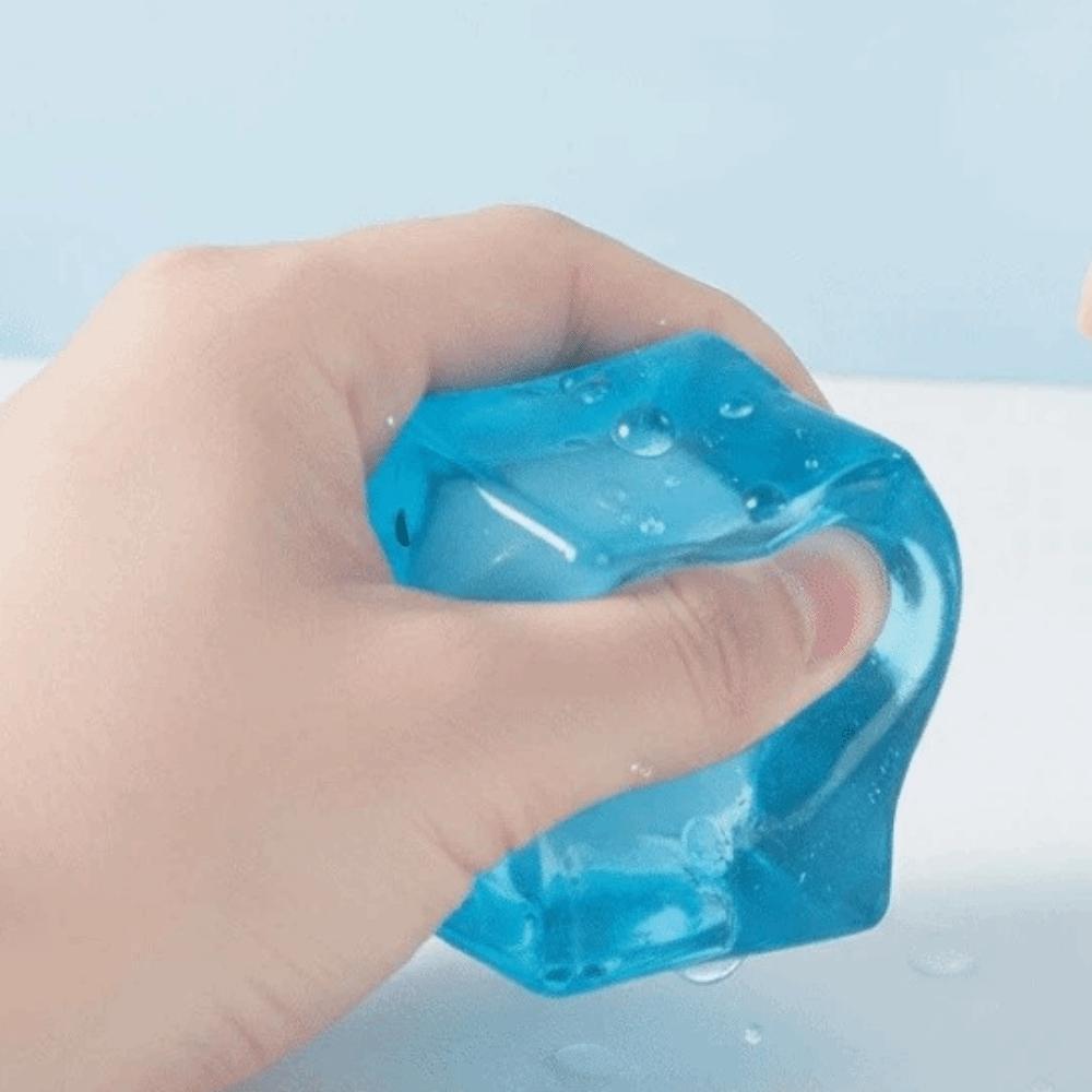 Clear Cube Squeeze Ball Soft Slow Rebound Toy Anti-Anxiety Sensory Cube  Office Break