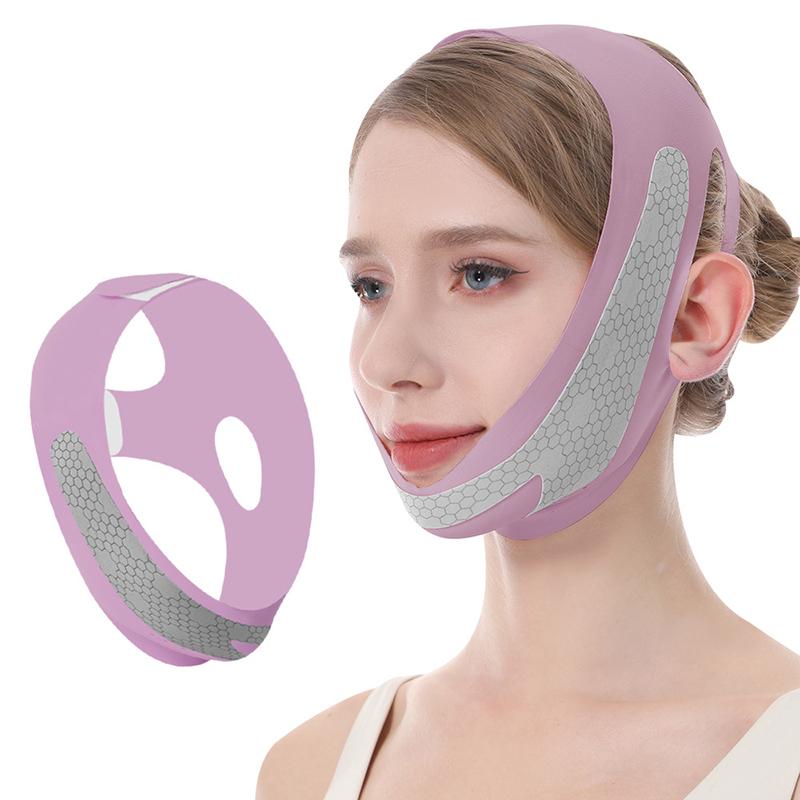 Face Slimming Bandage, V-Line Face Shaper & Double Chin Reducer, Anti-Wrinkle Facial Lifting Strap For Tightening & Skin Care