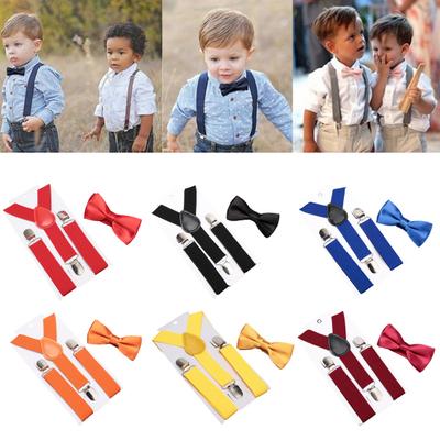 Kids' Bow Suspender Belt Fashionable Elastic Adjustable Size Versatile Design Elastic Band for Festivals Special Occasions