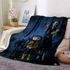 Spooky Family Portrait Blanket Soft Throw Blanket For Home Bedroom Bed Sofa Travel Office Solid Christmas Blanket