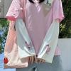 Women's Little Flower Anime Bell-Sleeve UV Protection Ice Sleeves for Summer - Loose Fit for Driving, Cycling & Outdoor Activities