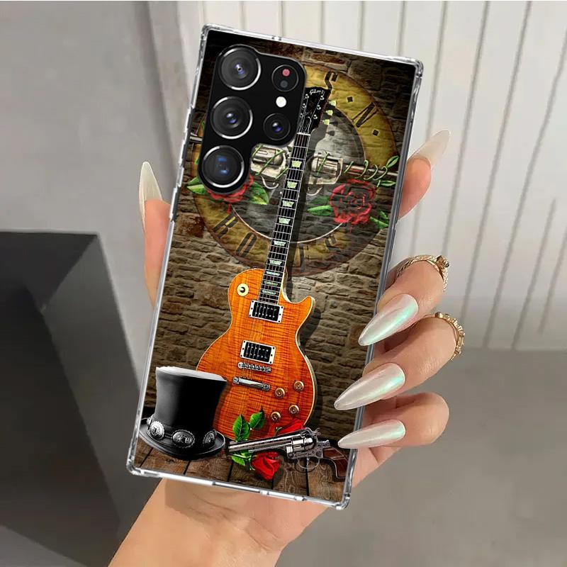 

Guns N Roses Good Time Phone Case for Samsung Galaxy S26 S24 S23 Ultra S25 Edge S22 S21 Plus S20 FE + Soft Print Shell Funda Gal Samsung S22 Plus