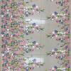 1yard Flowers Pattern Embroidery Applique Lace Fabric Plant Flower Embroidered Mesh Fabric for Dress Gown Clothing DIY Sewing