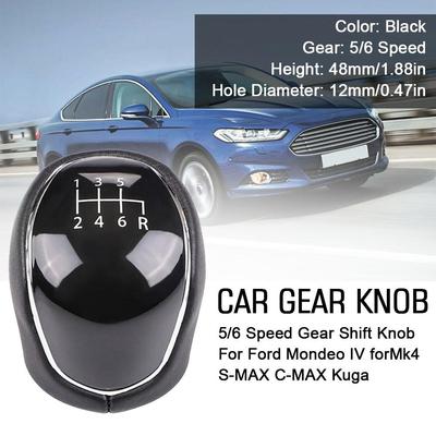 5/6 geschwindigkeit Schaltknauf für FORD Mondeo IV ForMk4 S-MAX C-MAX Kuga Transit Connect Auto Zubehör Dropshipping H3B4