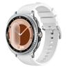 Original Silicone+Leather Strap for Samsung Galaxy Watch 8 Classic 46mm Comfortable Bracelet Galaxy Watch 8 40mm 44mm Wristband