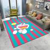3D Printing D-Doraemon Anime Cartoon  Carpet Rug for Home Living Room Bedroom Sofa Doormat Decor,kid Area Rug Non-slip Floor Mat
