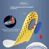 Memory Foam Shoe Insoles Pair Breathable Mesh Cushion Pads Shock Absorbing Orthotic Comfort Inserts for Men and Women