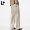 Izzue IT Men's Pure Cotton Relaxed Straight Jeans