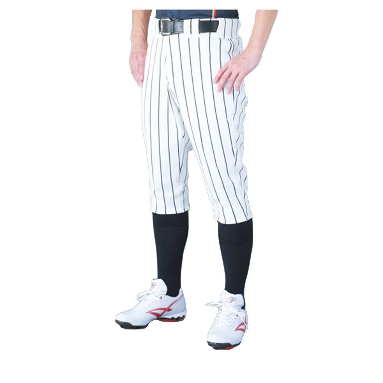 

Baseball Wear Striped Short Pants UP002S White x Black Japan O to Japanese size [SSK] [Men s] Men s (1090) (equivalent 2L)