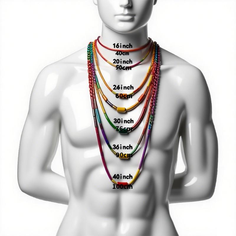 Hip Hop Accessory 15mm Wide  Necklace Copper Zircon Ice Cold Fashionable Heavy Necklace For Men And Women