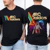 ARC Raiders Striped T Shirts ARC Hot Game Survival Evolved Tees Gifts for Gamer Cotton T-shirts Unisex Vintage Game Lovers Tops