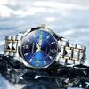 Waterproof luminous new men's watch belt quartz watch