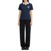 Skechers Breathable Round Neck Short Sleeve Polo Shirt Women Tops L226W035-002Z