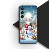 Snowman Merry Christmas Tree Deer Gift Phone Cover for Apple iPhone 12 13 Pro Max Mini ProMax X XR 17E 13Mini Protective Case
