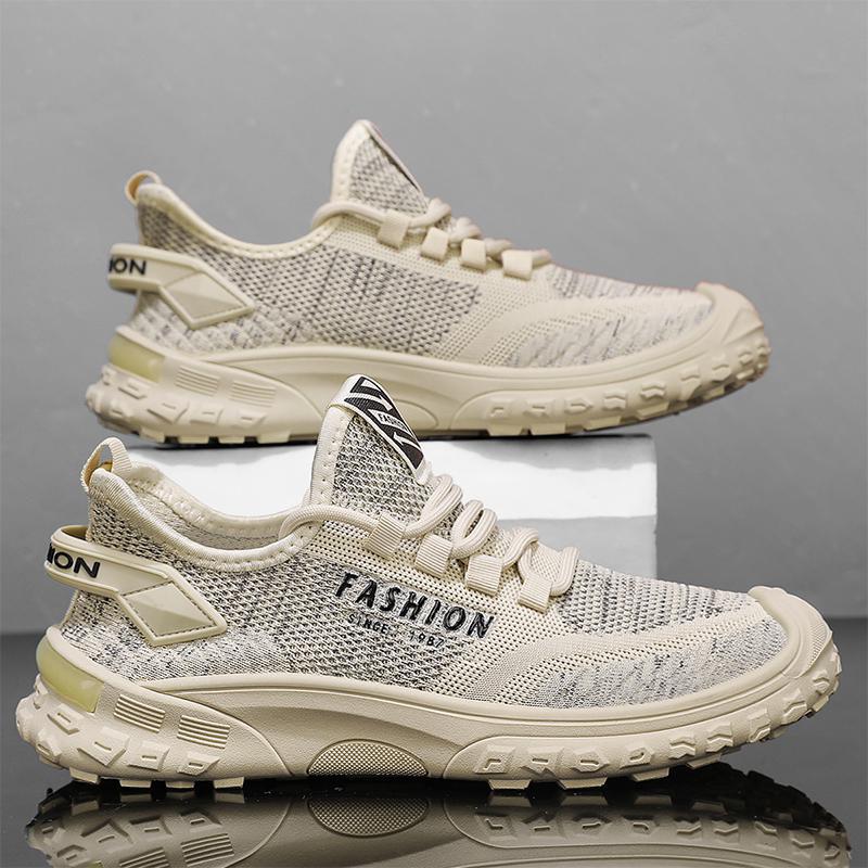 22 years of summer mesh fly-woven sneakers breathable casual trendy running shoes 39