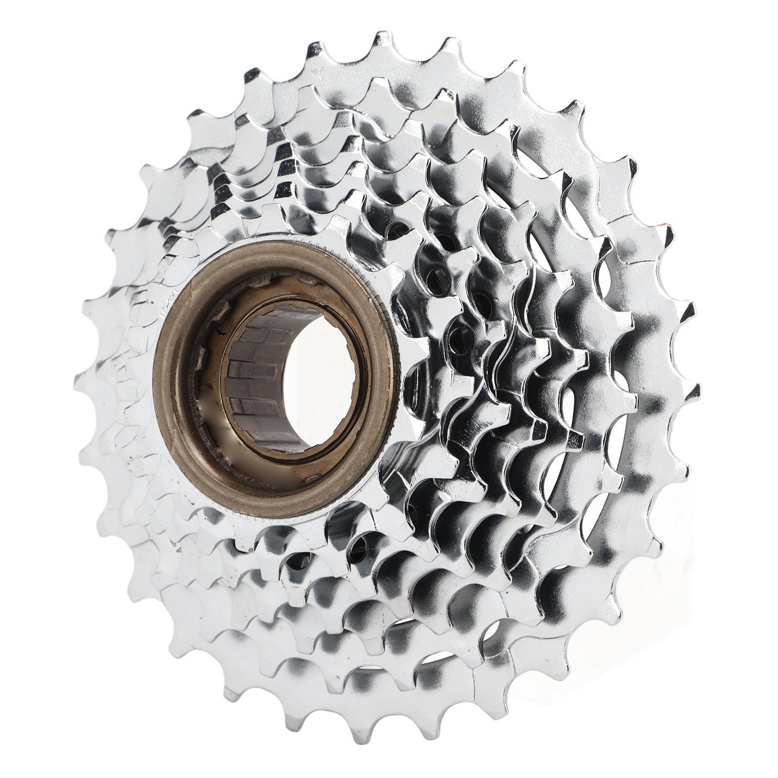 Igeteck Mountain Bike Flywheel Bike 7 Speed Flywheel Rear Hub Freewheel Replacement Parts 13‑28T