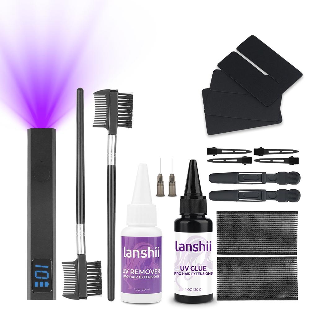 Lanshii V-Light UV Glue Hair Extension