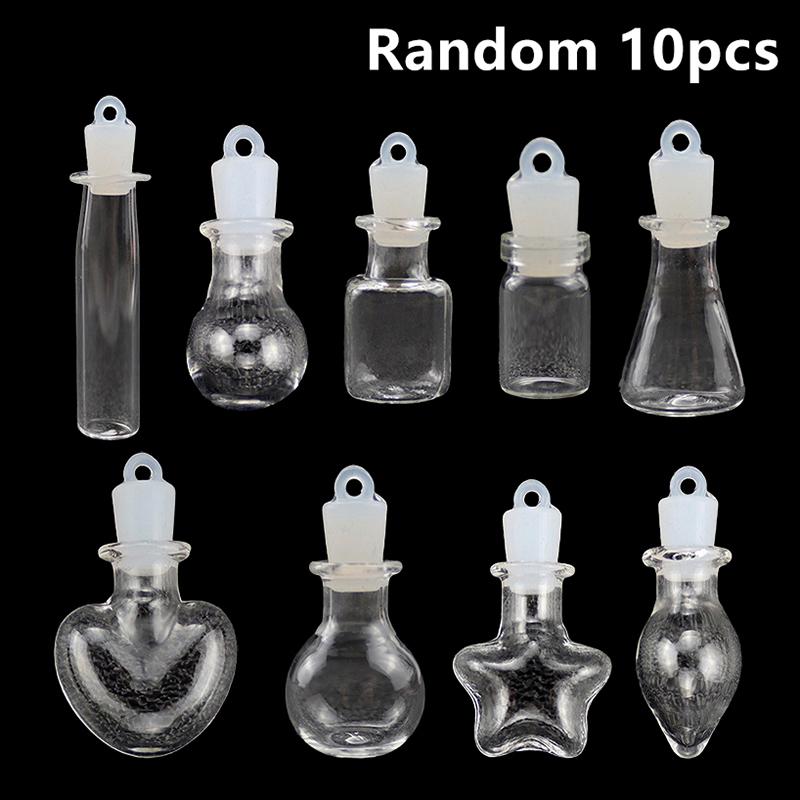 10/20/50Pcs Drifting Wish And Mini Magic Bottle Diy Dollhouse Decorative Model Festival Decor Accessories With Stopper