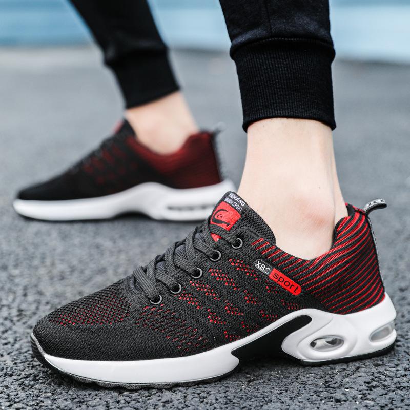 Running tide shoes 2021 summer sports style casual shoes personalized Korean version men's large size 48 street breathable mesh shoes