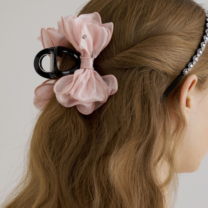 

Jean Paul Clarisse Sophia Ribbon Clip JP-25-004CC white