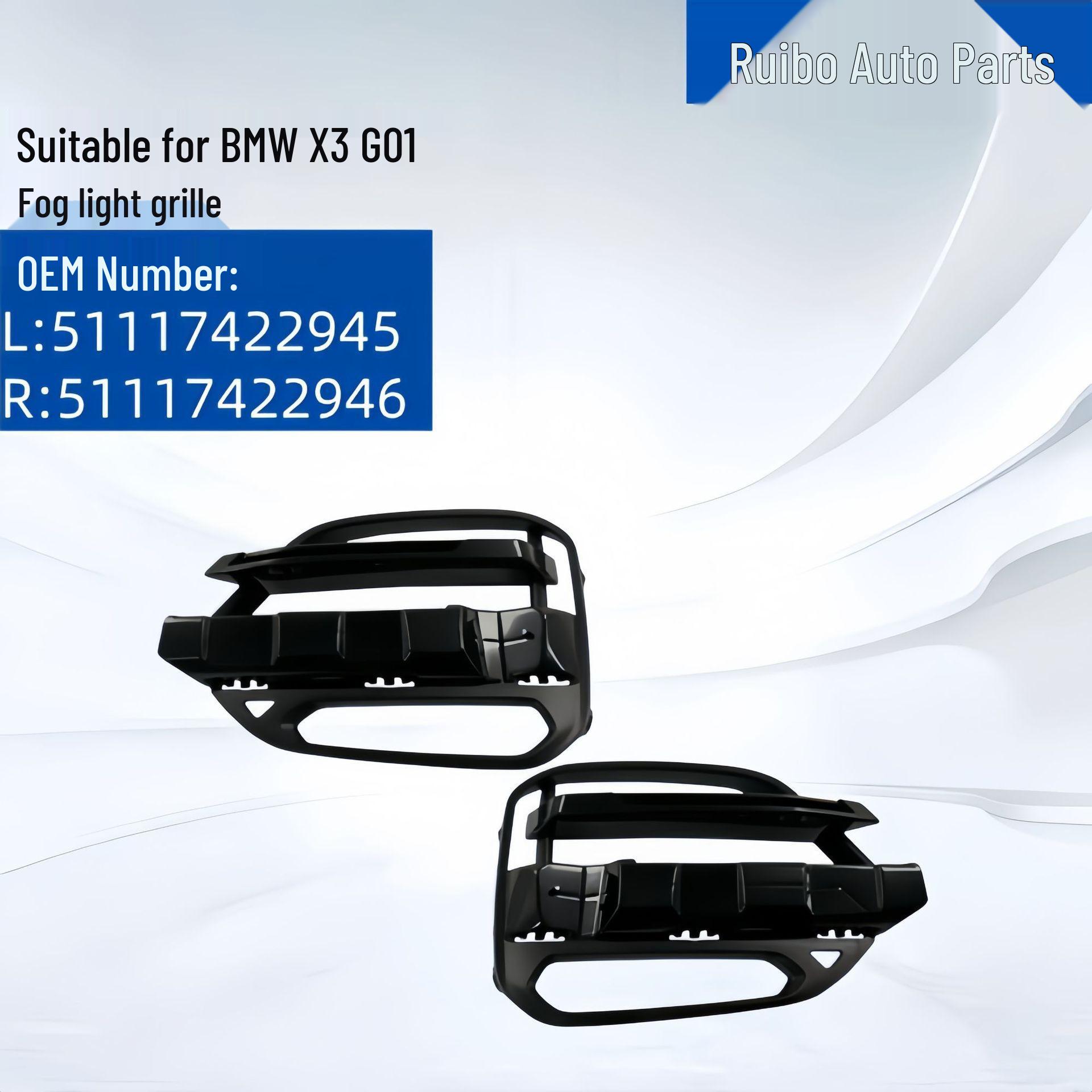 BMW X3 G01 Front Bumper Grille (51117422945/51117422946) Ruibo