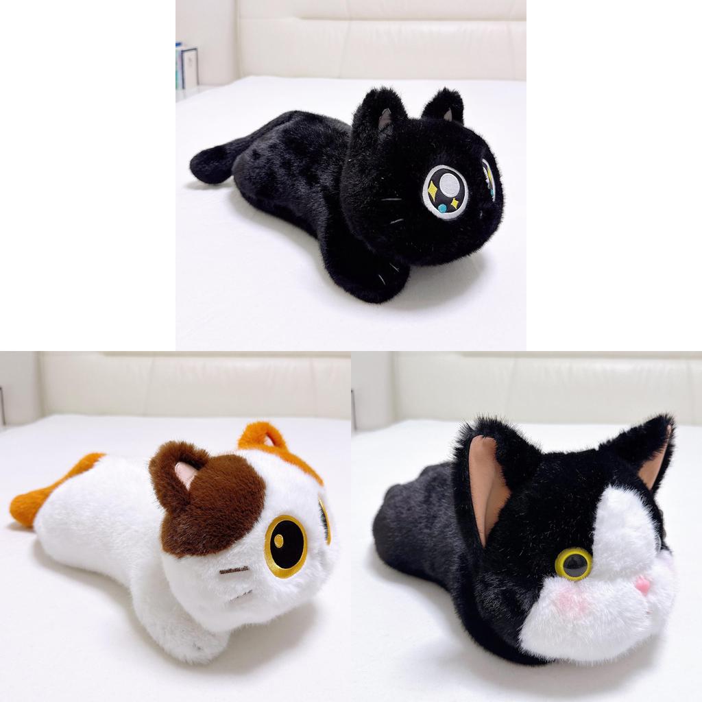Cuter Cat Plush Dolls With Pp Cotton And Embroidery Design For Kids And Teens Gift
