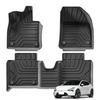 LUCKEASY for Polestar 4 2023-2024 Car Floor Mats Protective Mat Interior Accessories Waterproof Cargo Liner Trunk Mat Left Drive