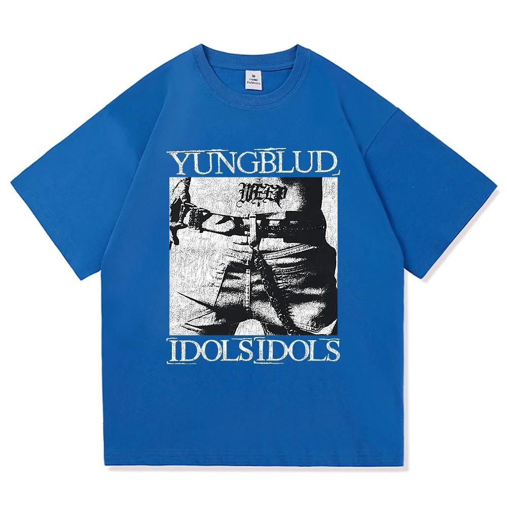 Yungblud Idols World Tour 2026 T Shirt New Fashion MenWomen Hip Hop Aesthetic Wings Tshirt High Quality Cool Cotton Tees Shirts