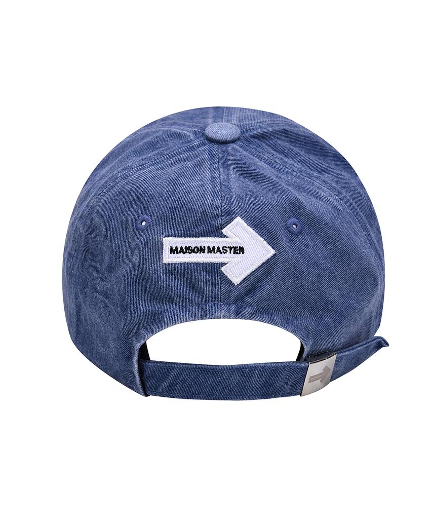 MAISON MASTER Pigment Curve Logo Ball Cap