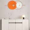 Minimalist Wall Clock, Small Modern Wall Decor Clock, Battery-Free, Silent Non-Ticking, Lightweight, 80x35cm (31.5x13.78in)
