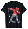 Fun Hockey T-shirt Dab Player Short Sleeve 3D Printed Shirt Suitable for Children, Adults, and Men and Women