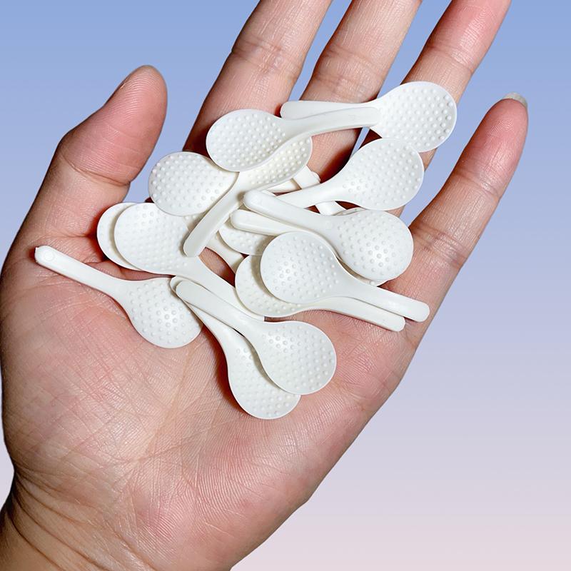 

2 шт. кукольный домик мини рисоварка рисовая ложка 4 см рисовая лопатка имитация ложки модель кухонная утварь кулинарная игрушка