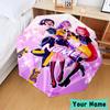 Custom Name KPop Cartoon Umbrella, Foldable Umbrella Suitable for Outdoor Shopping Travel Sports, Exquisite Gift for Family