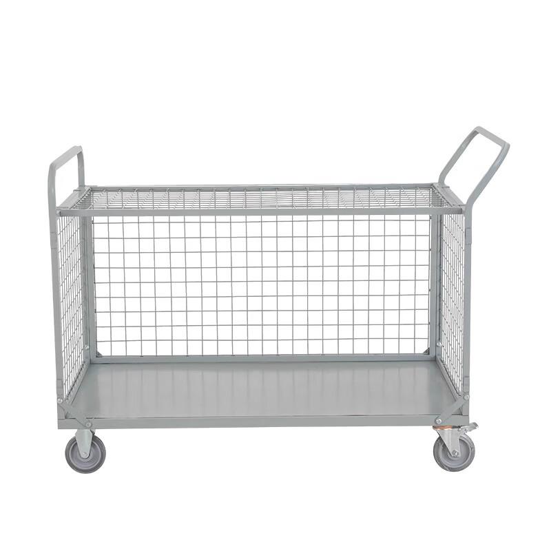 Heavy-Duty Cold-Rolled Steel Warehouse Fence Trolley