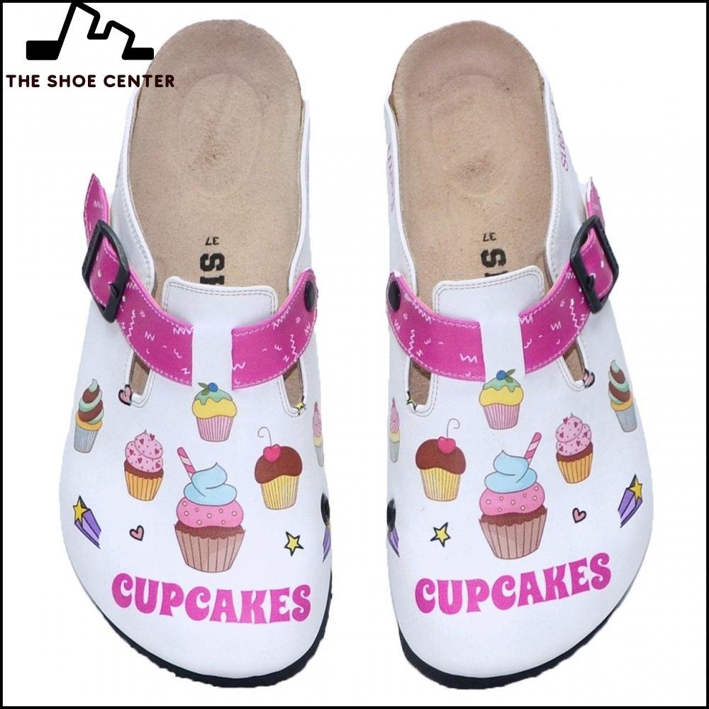

Женские тапочки на тему милого кекса, современный дизайн, 5 точечные анатомические шлепанцы для женщин, женская обувь, детские тапочки