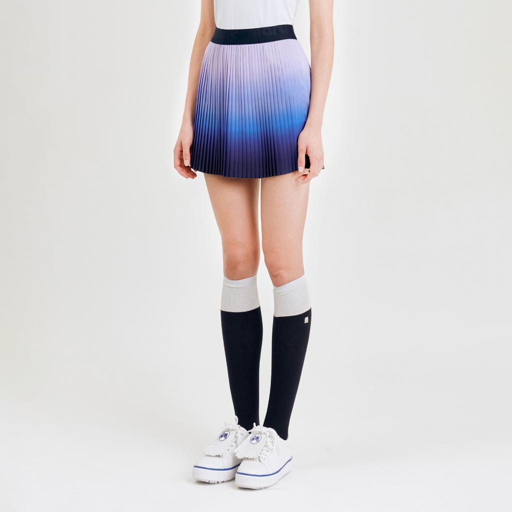 MARTINE GOLF Gradation Banding Culottes_R/Blue