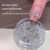 Mosaic Rhinestone Ring Manicure Set - Sparkling Zirconia K9 Rhinestones & Steel Beads for DIY Nail Art