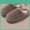 Winter Slippers Furry Womens Warm Nonslip House Slippers Soft Cozy Indoor Slides With Thick Sole Shoes