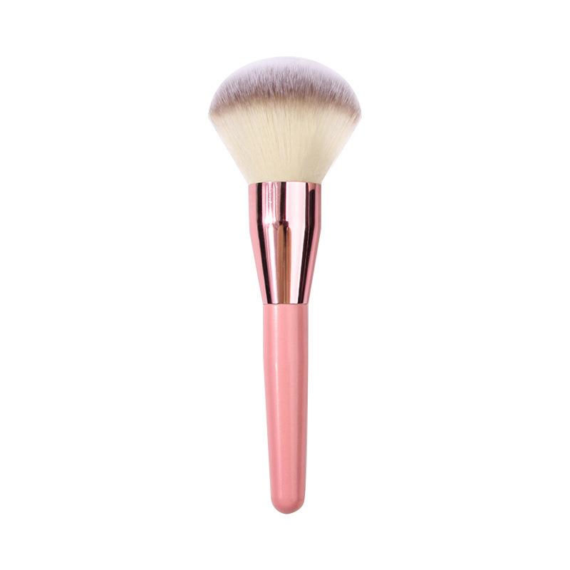 

1pcs ultra large loose powder brush, high-end multifunctional setting brush for facial makeup, soft makeup brush tool рожевий