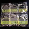 6Pcs/1Set Bronze Steel Strings Warm Balanced Tone for Acoustic Guitar 150XL