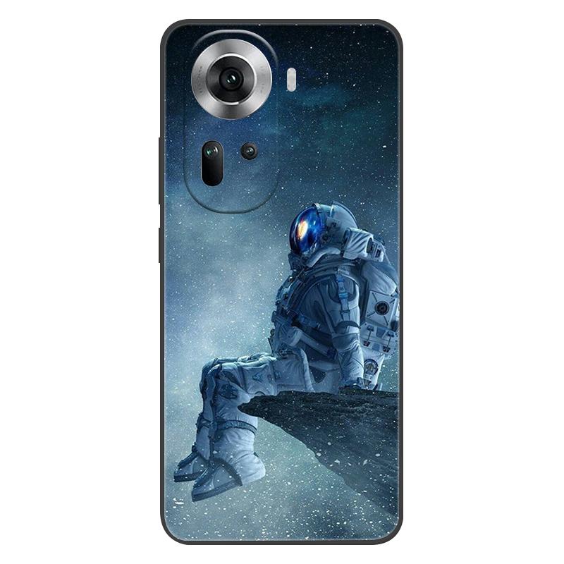 Für OPPO Reno11 5G Hülle für OPPO Reno11 F Funda Global Weiche Silikon Handyhülle für OPPO Reno 11 Pro 11F 5G Cover Coque 2024 Tasche