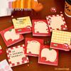 Cute Cartoon Apple Reusable Sticky Notes Pad for Students