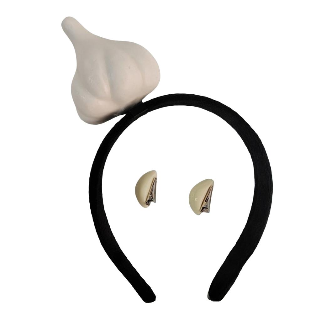 Szimulált Gyümölcs Zöldség Hajkarika Vicces Születésnapi Cosplay Halloween Fejdísz Női Divat Hajkiegészítők