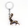 Classic Movie Dragon Shape Keychain Wolf Head Pendant Fashion Trend Bottle Opener Keyring for Fan Collectible Accessories