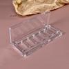 6-Grids Refillable Blusher Makeup Palette Cosmetics Case Holder DIY Eyeshadow Dish Organizer Facelift Plate for Beauty Tools