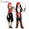 Kinder-Karibik-Piratenkostüm für Halloween, festliche Anlässe und Bühnenauftritte – aus strapazierfähigem Polyestergewebe