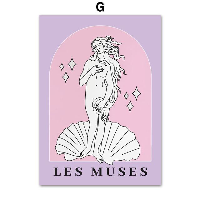 

Цветочный рынок, плакаты на скандинавскую тему, принты, коралловая обнаженная девушка, LES MUSES, абстрактное искусство Матисса, холст, живопись, настенные панно, декор для спальни, без рамки 21*30cm