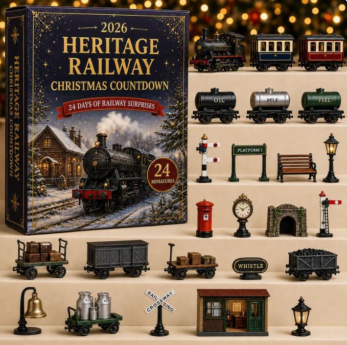 Transportation Advent Calendar With Acrylic Material For Holiday Gift And Kids Play