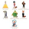 TOP TOY Disney Zootopia New Series Gachapon Blind Box Figure Plastic Model Premium Toy Zootopia Birthday Gift Zootopia Nick Judy Character Collectible