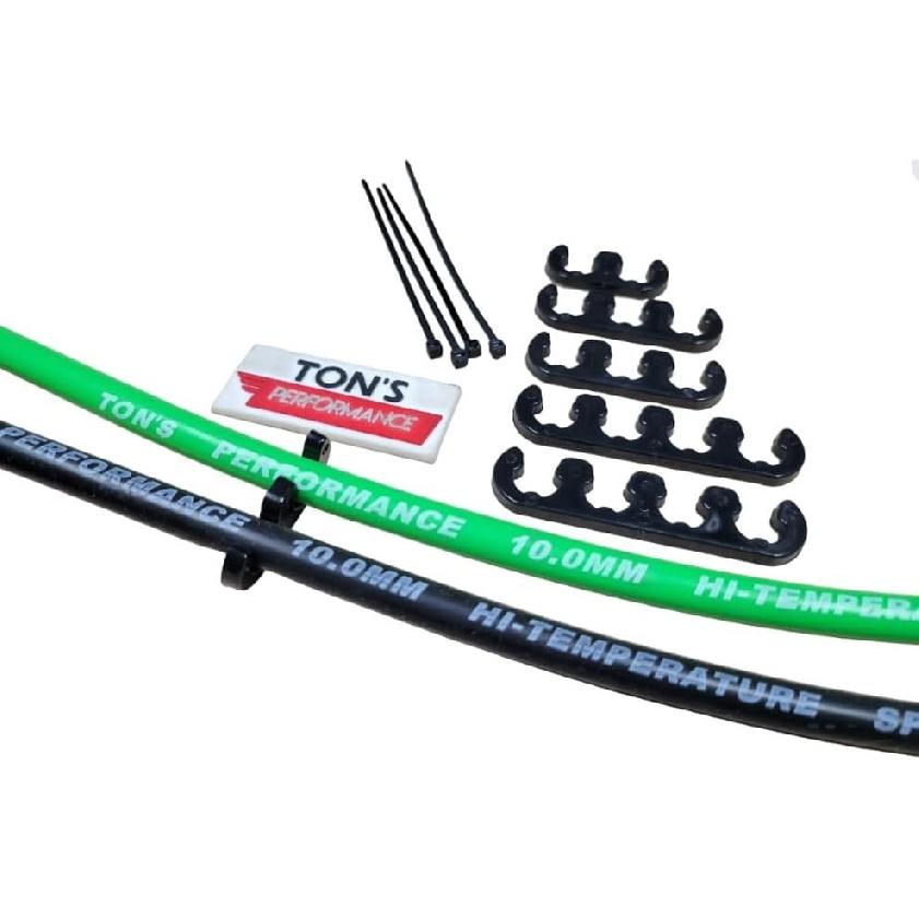 10 мм Черный Комплект Разделителей Свечных Проводов Черный